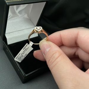 1/8 CT Diamond Promise Ring